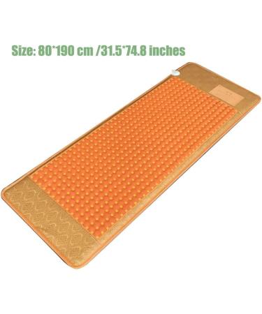 Natural Jade & Amethyst Infrared Heating Pillow | Full Body Heating Pad for Back | Krista 80x190 cm - Buy Online on GoSupps.com