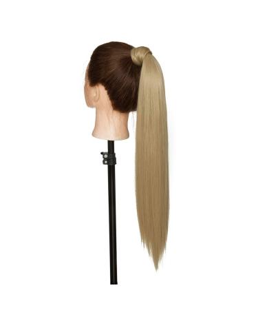 Buy S-noilite 58cm Ash Blond Hair Part Braid Ponytail Extension - Natural Look & Easy Wrap | Smooth Hairpiece for Effortless Styling - Buy Online on GoSupps.com