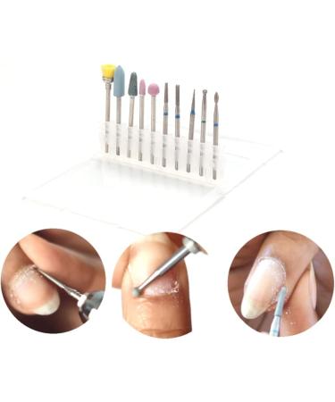 Nail Drill Head Nail Drill Heads Grinding Set Rotate Milling Cutter Manicure Pedicure Portable Tools for Exfoliating Grinding Polishing Nail Removing(C) - Buy Online on GoSupps.com