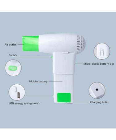 Cordless Hair Dryer Portable Wireless Blow Dryer 450W Blow Hot and Cold Blower Suitable for Hotel Home School pet Care Outdoor Travel - Buy Online on GoSupps.com