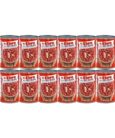 El Ebro Small Red Beans with Bacon and Sausage 12/15oz Case