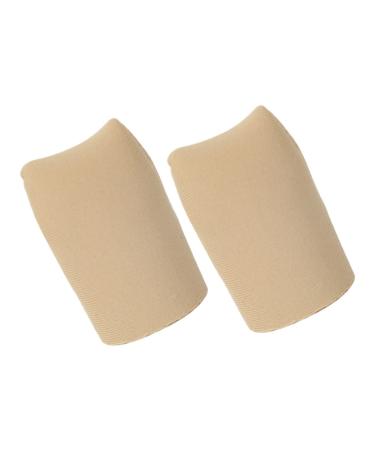 2pcs Toe Scuffs Toe Protective Covers Toe Protective Sleeves Silicone Toe Cap Toe Covers Toe Protectors Toe Sleeves Toe Finger Protector Anti-wear Covers Toe Silicone Nylon Covers 2.6x4cm As Shown