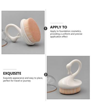 Buy 1pc Seamless Face Makeup Brush - Portable Foundation & Cosmetic Applicator - Beauty Tools for Flawless Skin | International Shipping - Buy Online on GoSupps.com