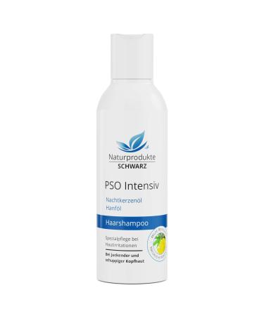 Naturprodukte Schwarz Naturprodukte Schwarz PSO Intensive Shampoo for Dry Itchy Scalp with Hemp Seed Oil and Evening Primrose Oil Black Oats and Lecithin for Skin Irritation