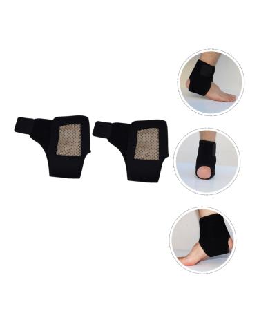 FRCOLOR 2pcs Magnetic Tendon Support - Arch & Plantar Foot Wraps for Men - Magnetic Heating Volleyball Guard - Buy Online on GoSupps.com
