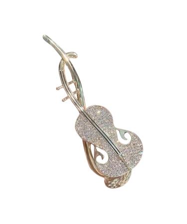 HAPINARY Rhinestone Twist Clip French Hair Twist Hair Bun Holder Hair Clips to Hold Hair Back Hair Barrettes Chinese Hair Clamps Hair Clips for Women Hair Accessories Pipa Hair Barrette