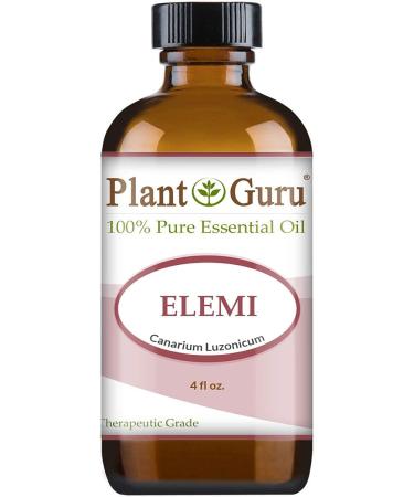 Plant Guru Elemi Essential Oil 4 oz - 100% Pure Undiluted Therapeutic Grade - Shop Internationally - Buy Online on GoSupps.com