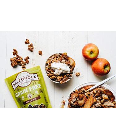 Paleonola Apple Pie Granola â€“ Non-GMO, Grain-Free, Low-Carb Protein Snack | Gluten & Dairy Free - Buy Online on GoSupps.com