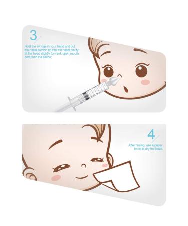 Weojeviy Nasal Irrigator - Professional Baby & Infant Nose Cleaner (2 pieces) - Buy Online on GoSupps.com