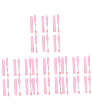 minkissy Lip Applicator 24 Pcs Silicone Lip Brush Make up Abs Eye Shadow Lipstick Brush 11.5X1X1CMx4pcs Assorted Colorx4pcs
