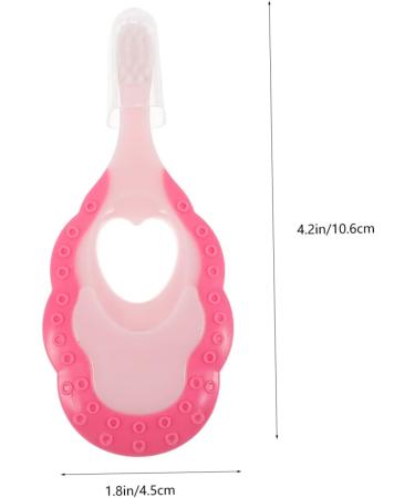Minkissy Newborn Toothbrush Set - 4pcs Baby Toothbrushes & Teething Toys | Gentle Massagers for Infants - Buy Online on GoSupps.com