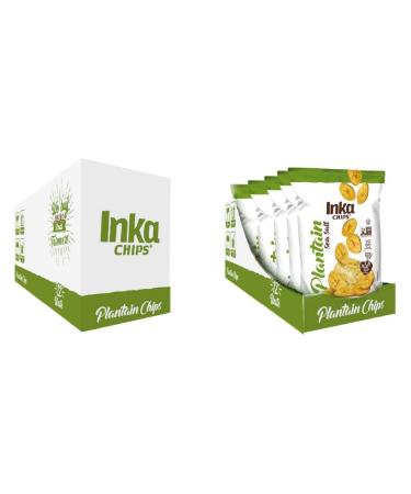 Inka Crops Roasted Plantains - 4oz Bags (Pack of 12) | Healthy Snack - Buy Online on GoSupps.com