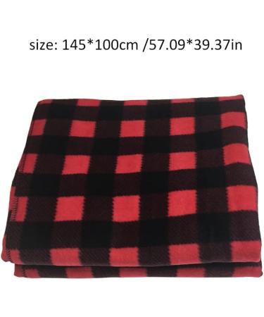 Bosuge Heated Car Ceiling Blanket - Quick Heating 12V Portable Fleece Travel Blanket in Red & Black for Winter - Buy Online on GoSupps.com