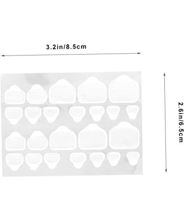  Beaupretty Beaupretty 60 Sheets of Adhesive Nail Glue Sticker for False Nails Biological False Nails With Glue Tabs Nail Glue Adhesive Nail Stickers - Buy Online on GoSupps.com