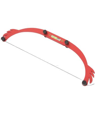Eyebrow Mapping Tool Simple Adjustable Eyebrow Ruler Set Foldable for Salon (Red) - Buy Online on GoSupps.com