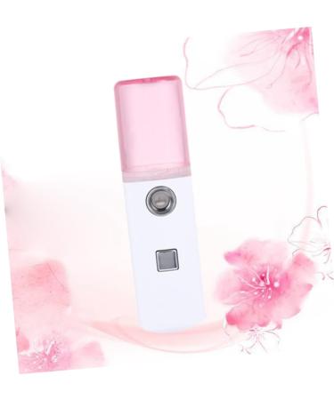 Didiseaon Automatic Sprayer Humidifer Portable Humidifier Nano Mist Cooler Face Sprayer Skin Care Charge Hydrating Instrument Steamer Pink medium Pink - Buy Online on GoSupps.com