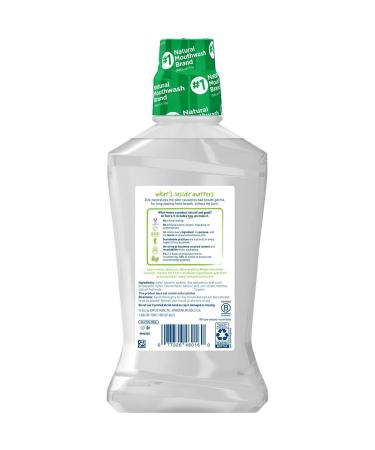 Tom's of Maine Long Lasting Wicked Fresh Mouthwash - Cool Mountain Mint - 16 oz - Buy Online on GoSupps.com