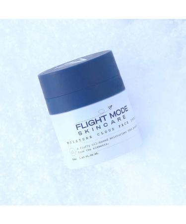 Flight Mode Moisturizing Cloud Face Cream - Natural Hydrating Anti-Aging Lotion for Men & Women | Travel Size 50ml - Buy Online on GoSupps.com