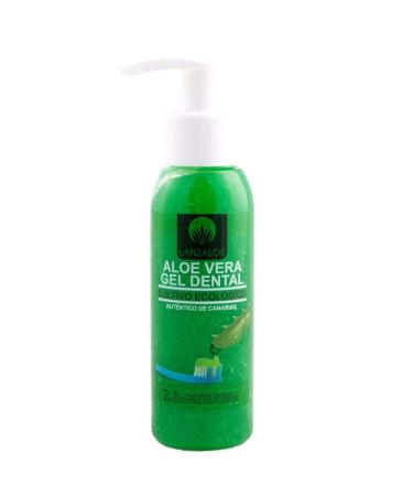 Lanzaloe Gel dental 75 ml - Aloe Vera tooth gel from Lanzarote