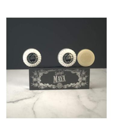 MAYA Patchouli Boxed Soap - French Handmade Soap Set | Three Pack 3 x 3.4oz | Luxury Gift | Artisan Soap - Buy Online on GoSupps.com