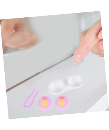 Partykindom 5-Piece Travel Case for Contact Lenses - Organizer with Tweezers - Practical Storage Box & Glasses Holder - Buy Online on GoSupps.com