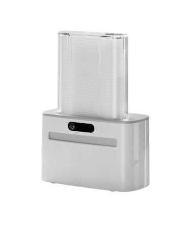 Kowaku toothed holder intelligent dental floss dispenser organizer dental floss stick box dental floss case for at home party dining room office restaurant gray