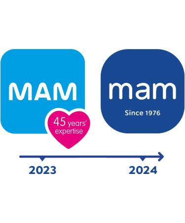 MAM Rubber Air Night Soothers 16+ Months (Pack of 2) Glow in The Dark Baby Soothers with Self Sterilising Travel Case Newborn Essentials Blue (Designs May Vary). Latex Blue Air Night 1 12+ M Soother - Buy Online on GoSupps.com