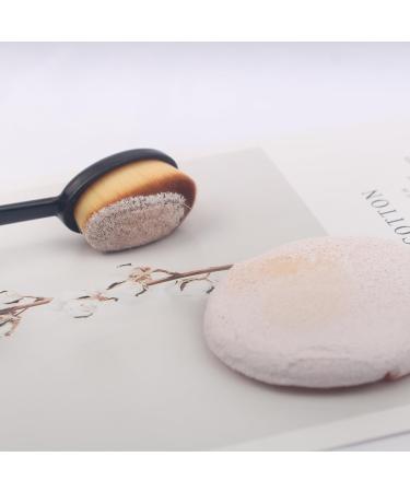 Premium Brown Foundation Makeup Brush for Flawless Application - International Shipping Available - Buy Online on GoSupps.com