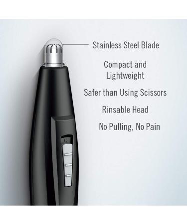 Conair NT1RNC Precision Nose and Ear Hair Trimmer - Buy Online on GoSupps.com