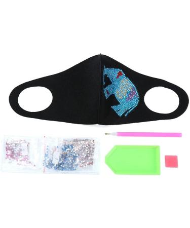 3 Packs Sparkly Rhinestone Mesh Bling Masks Valentine's Day DIY 5D Diamond Face_Masks Decoration for Women Masks for School Work Outdoor - Buy Online on GoSupps.com
