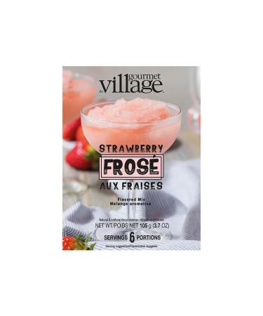 Gourmet du Village Fros Pink Strawberry Box 105 Grams Pink Strawberry 105 g (Pack of 1)