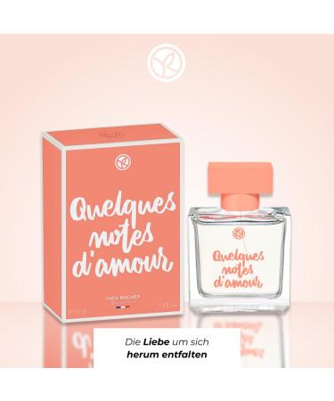 Yves Rocher Eau de Parfum Quelques Notes d Amour 50 ml. / 1.6 fl.oz. - Buy Online on GoSupps.com