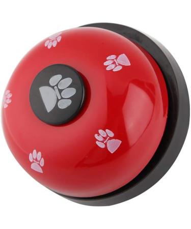 FDIT Dog Door Bell - Durable Pet Training Press Bell for Toilet Training - Iron Desk Call Bell (Red) - Buy Online on GoSupps.com