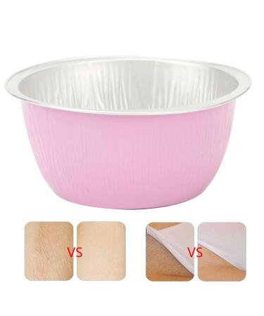 Portable Hair Removal Wax Bowl | 10-Compartment Tool Container with Golden Aluminum Foil | Ideal for Wax Beans Melting - Buy Online on GoSupps.com