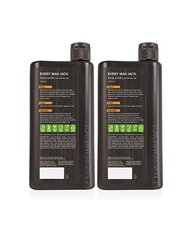 Every Man Jack Body Wash Citrus 16.9oz Twin Pack - 2 Pack Citrus 16 Fl Oz - Buy Online on GoSupps.com