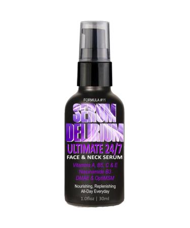 Ultimate 24/7 Face & Neck Skincare Serum Formula #11 | Vitamins A B3 B5 C E - 1 oz / 30 ml | International Shipping Available - Buy Online on GoSupps.com