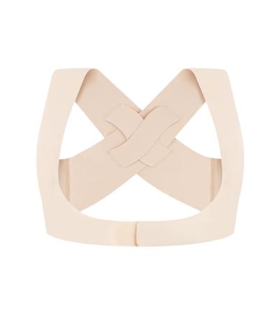 Back Brace Support - Adjustable Support Adhesive Back Corrector | High Elasticity Correction Belt for All-Round Body Shaping for School Leisure Working Home