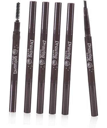 FRCOLOR 2 1 Waterproof Brow Pencil Coffee Eyebrow Pencil Eyebrow Pencil Brush Eyebrow Brush Automatic 1 count (Pack of 1) As Shown - Buy Online on GoSupps.com