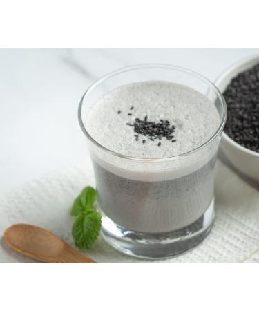 Organic Black Sesame Protein 200g - Freshly Ground Tahini by Biokraft Natura | BIOMOND - Buy Online on GoSupps.com