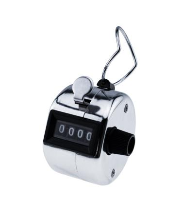 Horsky Silver Hand Counter with Finger Ring 1 Pack 1.8 x 1.8 x 1.3 Inches - Buy Online on GoSupps.com