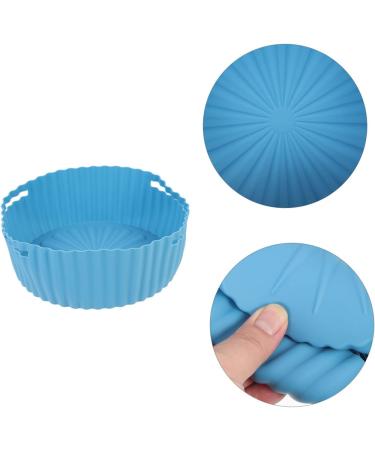 Alipis Kitchen Handle Reusable Food Design Non-Stick Supply - Liner Fryer Accessory Pad Blue 19X19X7CM - Buy Online on GoSupps.com