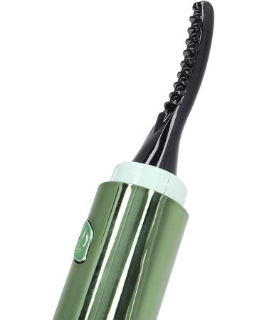 Qukaim Heated Eyelash Curler Heated Eyelash Curler Rechargeable Mini Lash Curler with 4 Temperature Settings Green - Buy Online on GoSupps.com