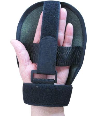 Hand Rehabilitation Training Gloves Anti-Spasticity Finger Splint Brace Resuscitation Exercise Equipment Suitable for Elderly Stroke Hemiplegia