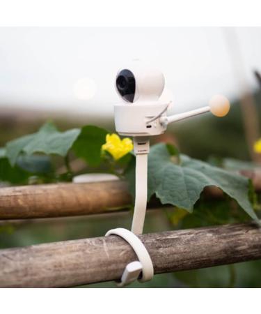 Universal Baby Monitor Bracket - Adjustable Baby Camera Holder for Cot Railing - Compatible with Most Baby Monitors (White) - Buy Online on GoSupps.com