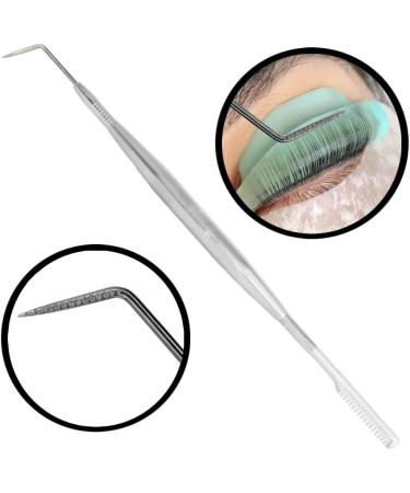 Pro Lash Lift & Tint Kit with Eye lash Separator Tool - Professional Steel Lifting Comb for Perm Extensions - Eyelashes Seperator with Supplies - Silver Steel, 1 Piece - Buy Online on GoSupps.com