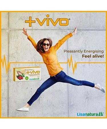 VIVO Energizing Blend - Plant-Based Cacao & Caffeine Tablets for Energy Lift | Sugar Gluten & Lactose Free | 30 Tablets - Buy Online on GoSupps.com