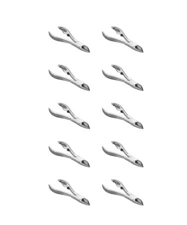 BTuregsau 10X Professional Feet Toe Nail Clippers Trimmer Cutters Paronychia Nippers Podiatry Stainless Foot Care Tools