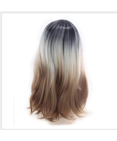 BGHJUE Halloween Wig - Long White Highlights Human Hair Weave Bundles with Closure | Brazilian Straight Non-Remy Hair Extensions - Buy Online on GoSupps.com