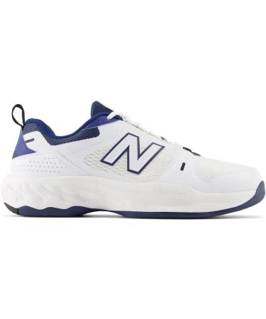 New Balance Men's Fresh Foam X 1007 V1 Tennis Shoe - 10 X-wide - White/Navy - Buy Online on GoSupps.com