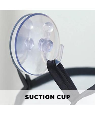 Buy Bard Apron for Men with Suction Cup - Non-Stick Facial Hair Trimming & Shaving Apron - White & Black - Buy Online on GoSupps.com